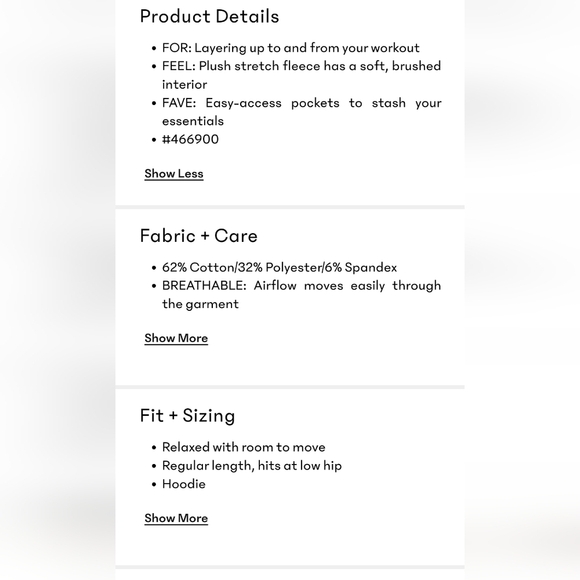 Athleta superplush hoodie - Picture 8 of 8